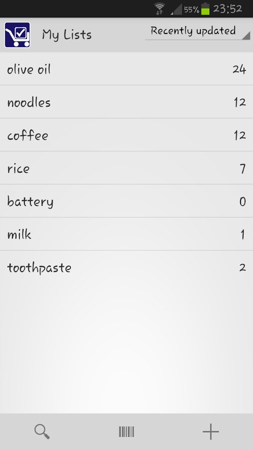 Track My Grocery截图2