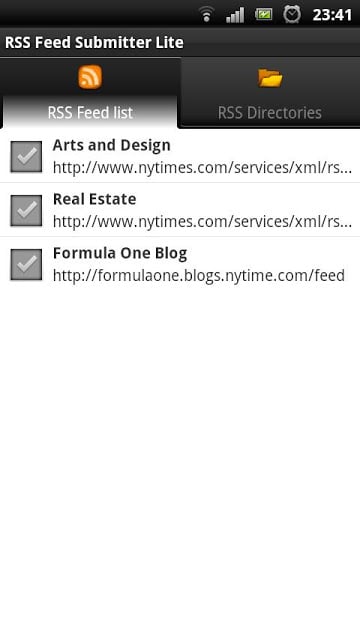 RSS Feed Submitter Lite截图1