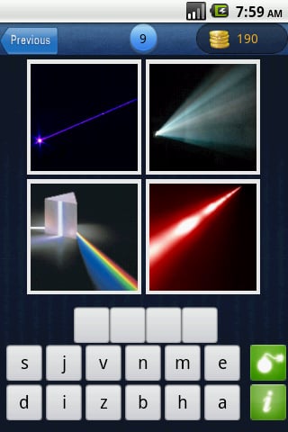 猜字 Guess Word : 4 pics 1 word截图3