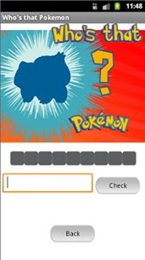 Who's that Pok&eacute;mon Quiz Free截图8