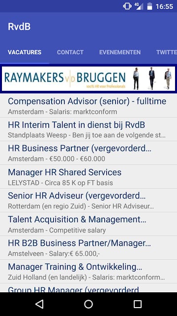 RvdB HR Vacatures截图3