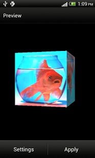 Fish Cube 3D Live Wallpaper截图6