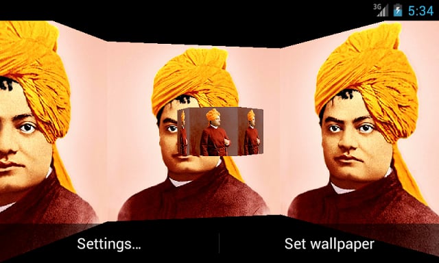 Swami Vivekananda 3D LWP截图1