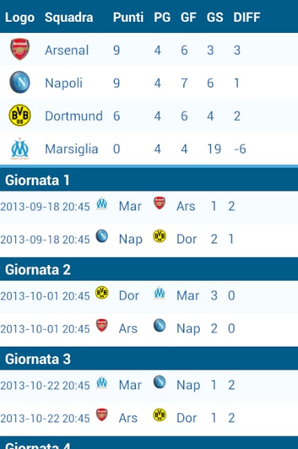 Calcio Napoli App截图6