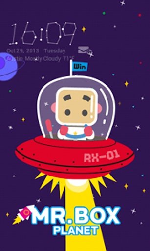 Space Travel Live Locker Theme截图9