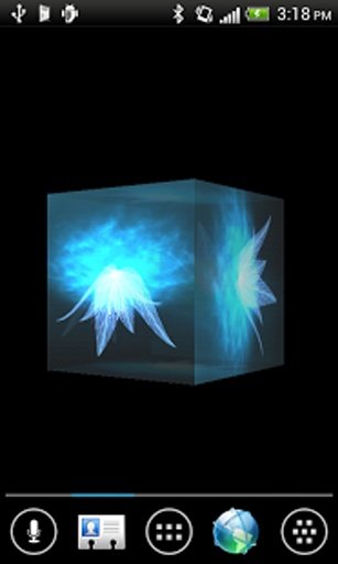 Ice Flower Cube 3D LWP截图5