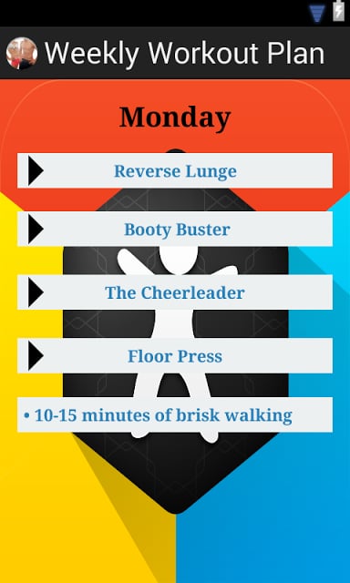 Weekly Home Workout Plan截图3