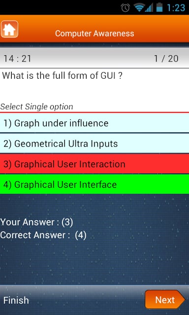 Bank PO Exam Practice截图3