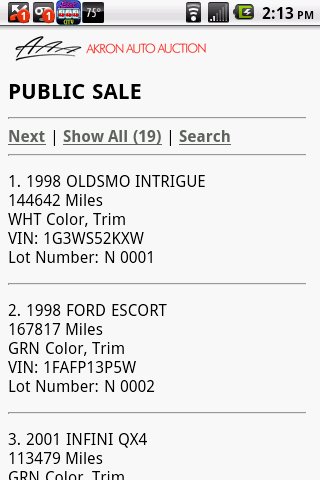 Akron Auto Auction截图1