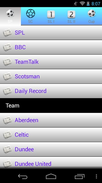 Scottish football news截图3