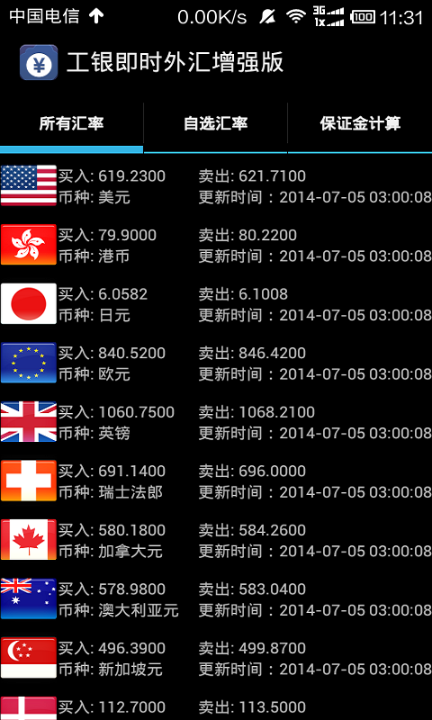 工银即时外汇截图2