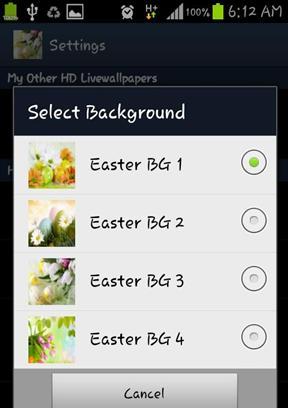 Easter Flowers LWP截图1