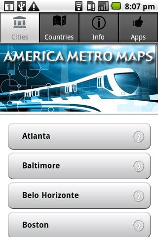 America Metro Maps截图2