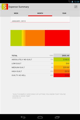 费用管理 Guilt Free - Expense Manager截图3