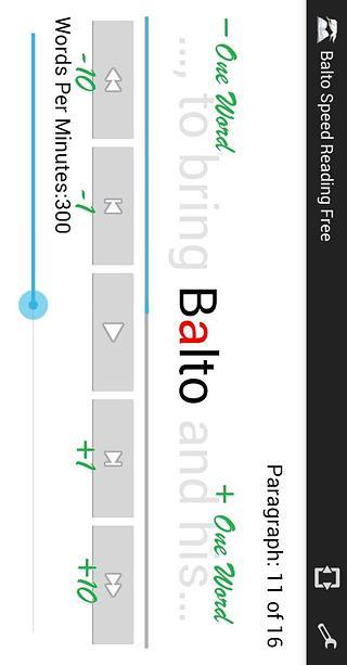 Balto Speed Reading Free截图3