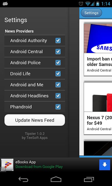 Tipster for Android Fans截图1