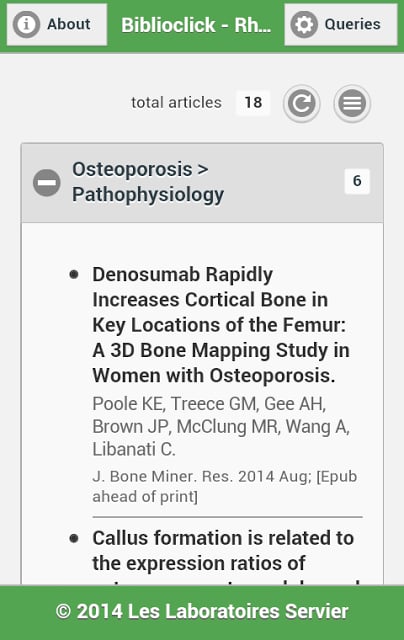 Biblioclick in Rheumatology截图4