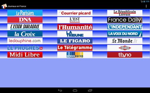 Journaux en France截图6