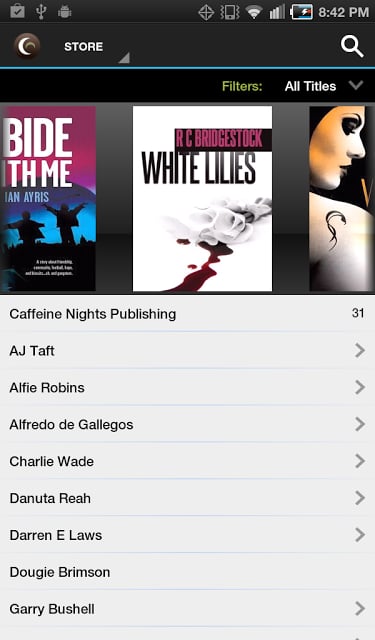 Caffeine Nights Books截图3