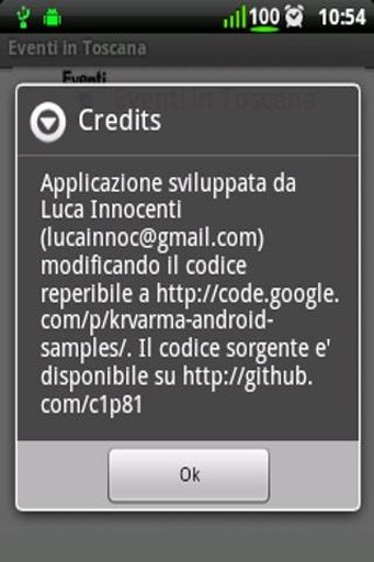 Rss Reader Eventi in Toscana截图4