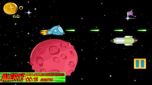 Battle with alien ships.截图2