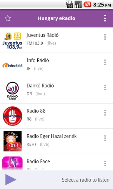 Hungary Radio截图1