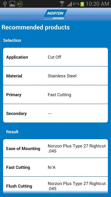 Norton Abrasives截图1