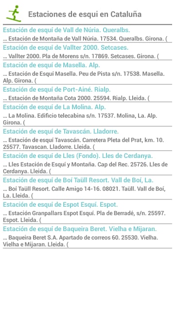 Estaciones de esqu&iacute; de Espa&ntilde;a截图3