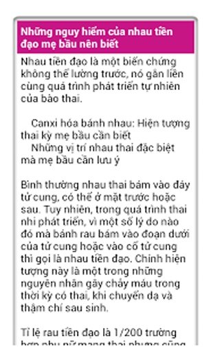 Sức khỏe mẹ bầu截图6