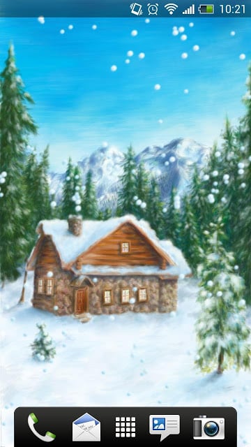 Drawn Winter Wallpaper截图2