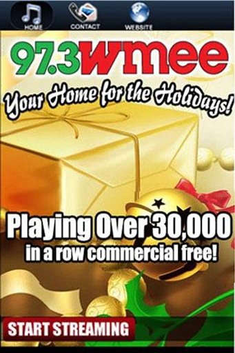 97.3 WMEE Christmas Music截图1