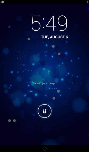 Blue Bokeh Live Wallpaper截图4