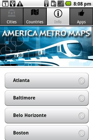 America Metro Maps截图1