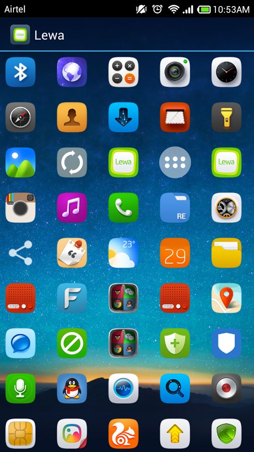 LEWA OS ICONS APEX/NOVA/ADW/GO截图2