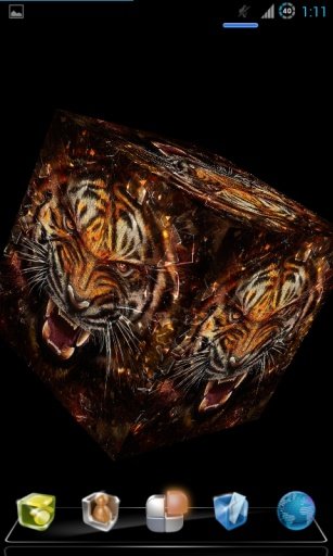 Abstract Tiger Live Wallpaper截图1