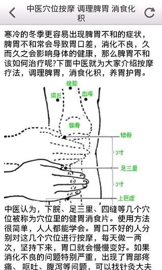 中医穴位调节知识百科截图2