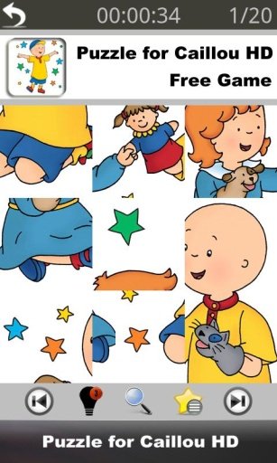 Puzzle for Caillou HD截图3