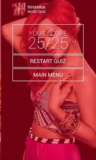 Rihanna Music Quiz截图3