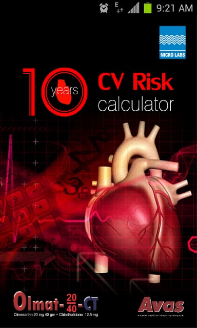 CV Risk Calculator截图2