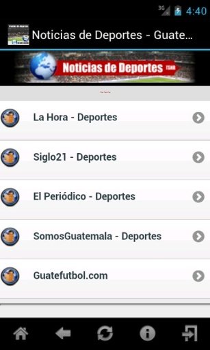 Noticias de Deportes Guatemala截图3