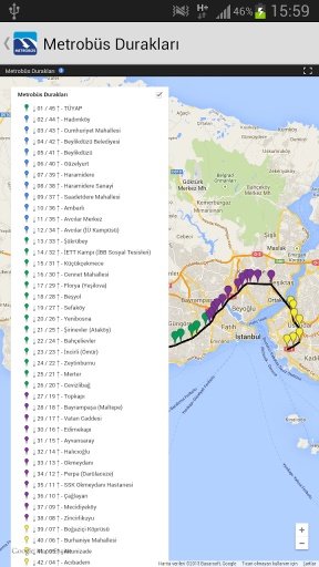 Metrob&uuml;s Durakları截图3