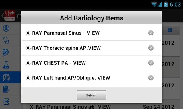 mMR (mobile Medical Records)截图6