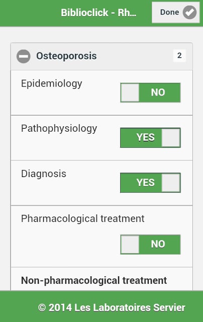 Biblioclick in Rheumatology截图6