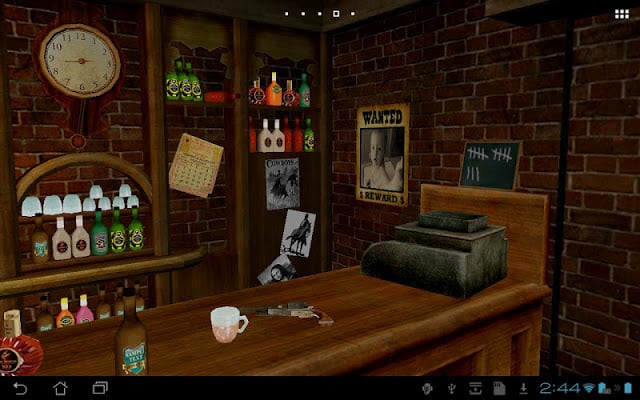 Saloon 3D Live Wallpaper截图3