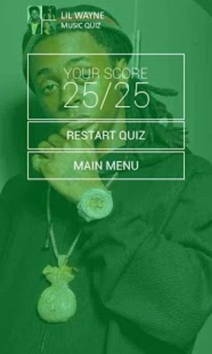 Lil Wayne Music Quiz截图6