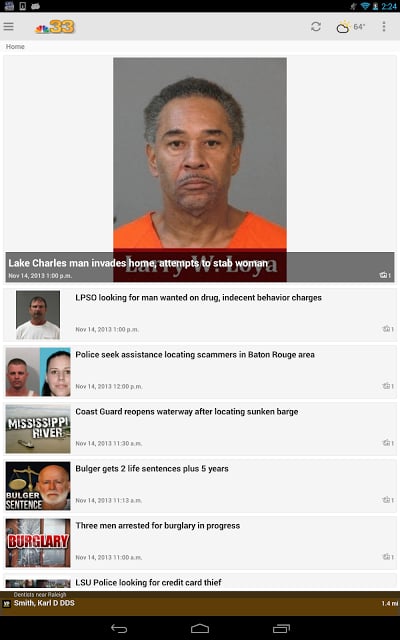 WVLA NBC33 News截图8