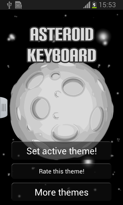 Asteroid Keyboard截图3