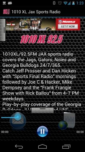 1010 XL Jax Sports Radio截图4