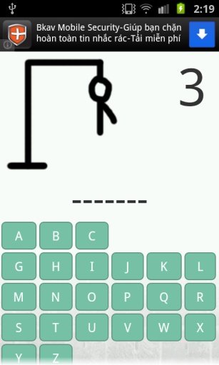 Hangman style Free game截图6