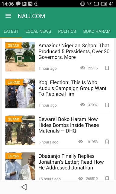 Nigeria News NAIJ.com截图4